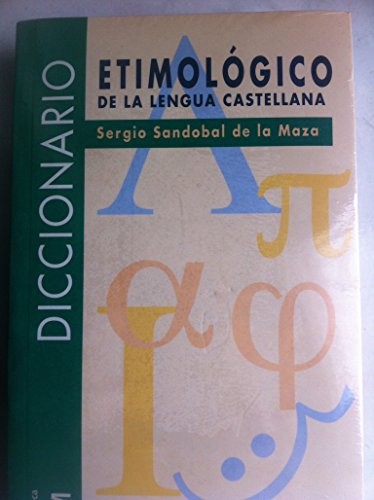 Cover of Diccionario etimológico de la lengua castellana