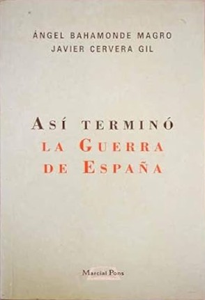 Cover of Así terminó la guerra de España