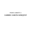 Cover of Puerta abierta a Gabriel García Márquez