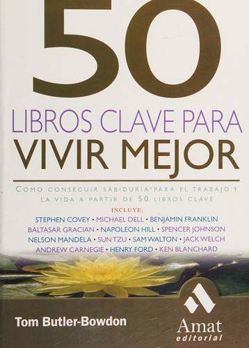 Cover of 50 libros clave para vivir mejor