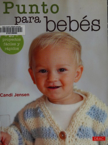 Cover of Punto para bebés