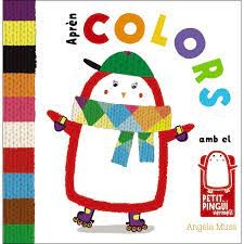 Cover of Aprèn colors amb el petit pingüí vermell