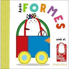 Cover of Aprèn formes amb el petit pingüí vermell