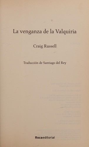 Cover of La Venganza de la Valquiria