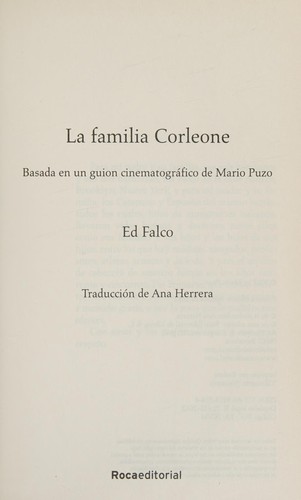 Cover of La familia Corleone