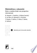 Cover of Matemáticas y educación