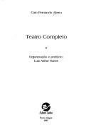Cover of Teatro completo