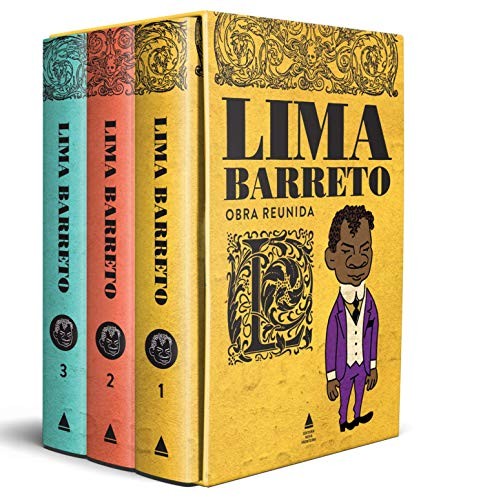 Cover of Lima Barreto: Obra reunida Box - Três Volumes
