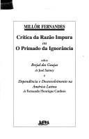 Cover of Crítica da razão impura, ou, O primado da ignorância