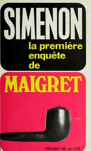 Cover of La première enquête de Maigret
