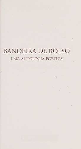 Cover of Bandeira de bolso