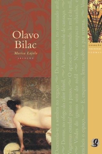 Cover of Os melhores poemas de Olavo Bilac