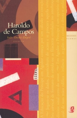 Cover of Os melhores poemas de Haroldo de Campos