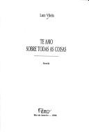 Cover of Te amo sobre todas as coisas
