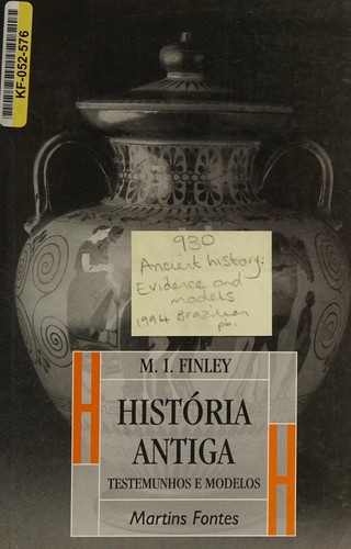 Cover of Historia antiga testemunhos e modelos