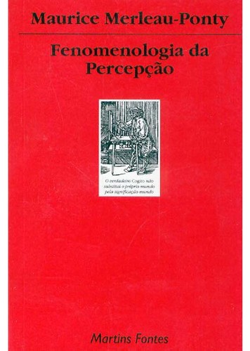Cover of Fenomenologia da percepção