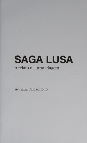 Cover of Saga lusa