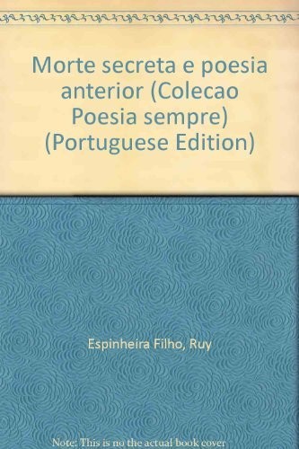Cover of Morte secreta e poesia anterior