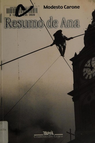 Cover of Resumo de Ana