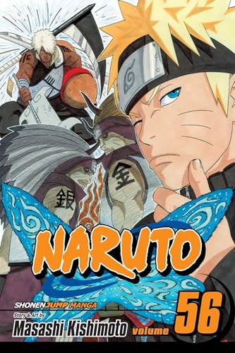 Cover of Naruto, Vol. 56: Team Asuma, Reunited