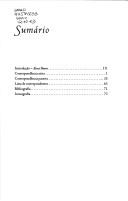 Cover of Correspondência de Alphonsus de Guimaraens