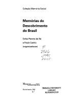 Cover of Memórias do descobrimento do Brasil