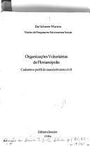 Cover of Organizações voluntárias de Florianópolis