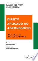 Cover of Direito aplicado ao agronegócio – 1.ª edição