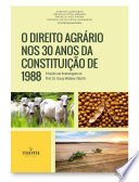 Cover of O direito agrário nos trinta anos da Constituição de 1988