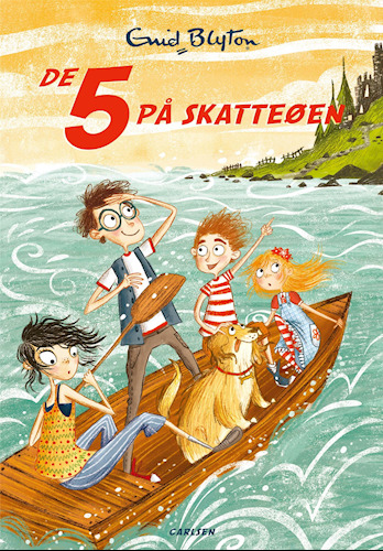 Cover of De 5 på skatteøen