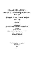 Cover of Historia de gentibus septentrionalibus