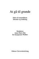 Cover of At gå til grunde