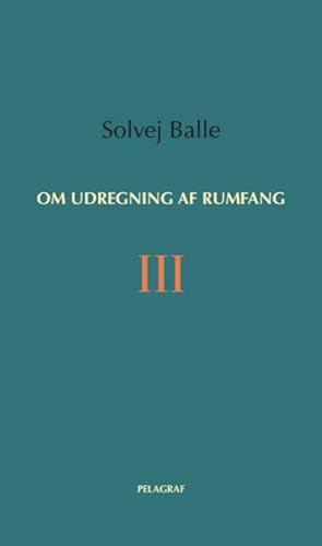 Cover of Om udregning af rumfang III