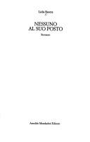 Cover of Nessuno al suo posto