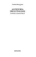 Cover of Antistoria degli italiani