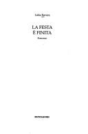 Cover of La festa è finita