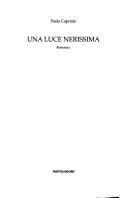 Cover of Una luce nerissima