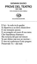 Cover of Prove del teatro
