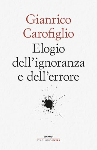 Cover of Elogio dell'ignoranza e dell'errore