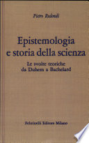 Cover of Epistemologia e storia della scienza