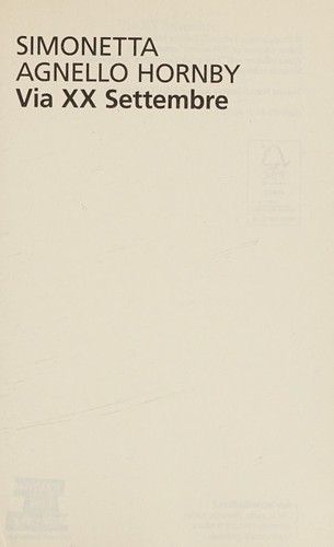 Cover of Via 20. settembre