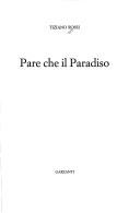 Cover of Pare che il Paradiso