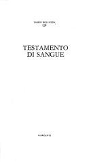 Cover of Testamento di sangue