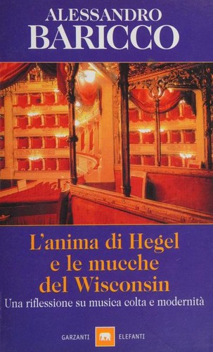Cover of L'ánima di Hegel e le mucche del Wisconsin