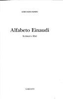 Cover of Alfabeto Einaudi