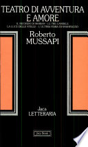 Cover of Teatro di avventura e amore