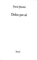 Cover of Dolce per sé