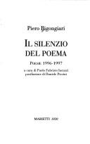 Cover of Il silenzio del poema