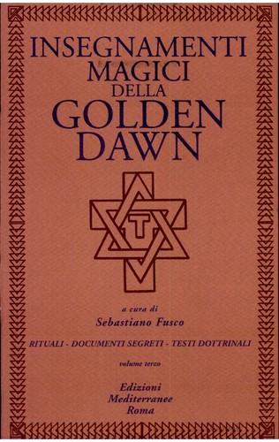 Cover of Insegnamenti magici della Golden Dawn