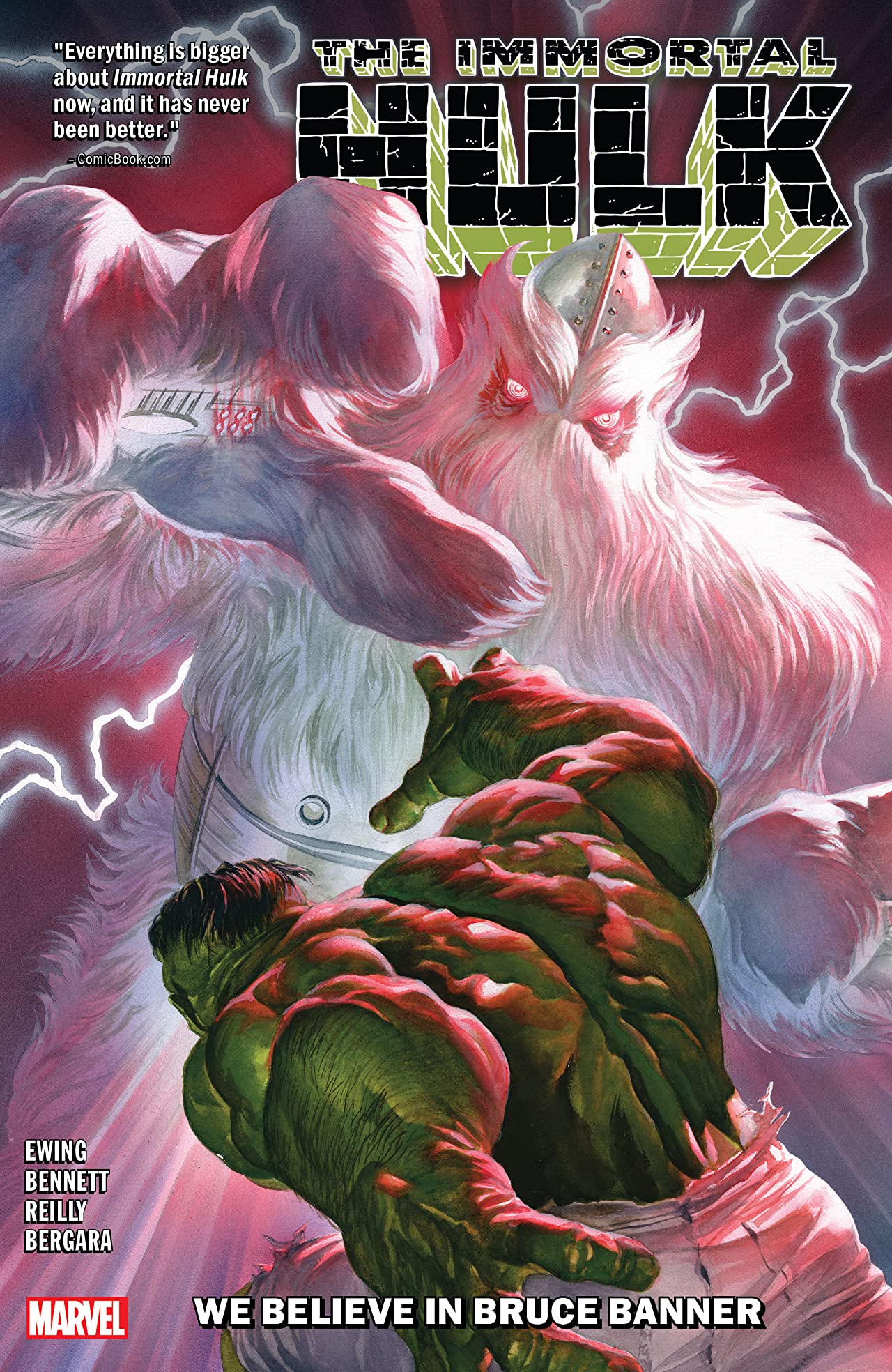 Cover of L'Immortale Hulk, Vol. 6: Noi crediamo in Bruce Banner